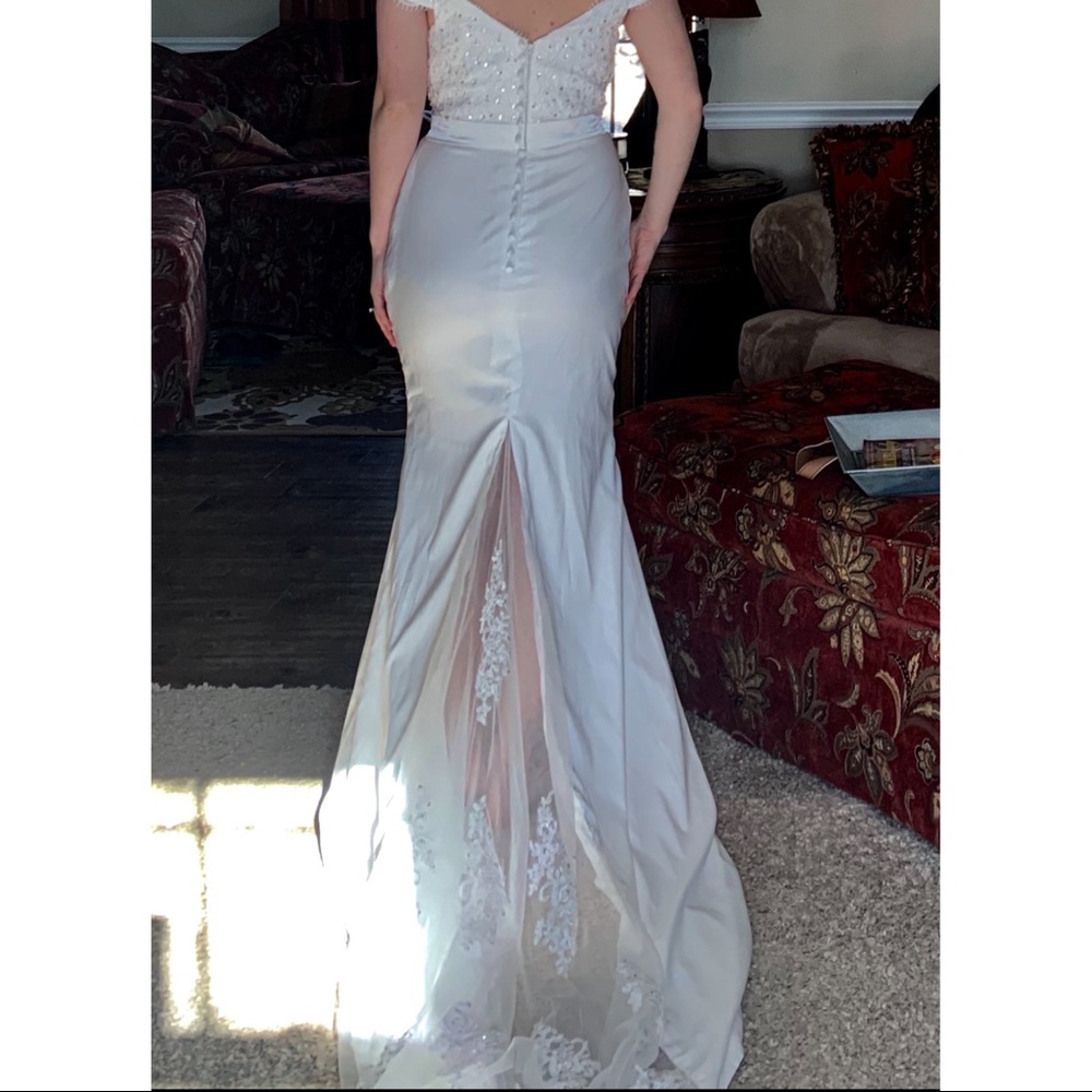 Wedding dress mermaid style